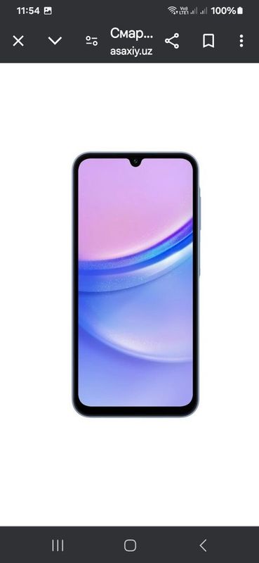 Samsung A15 8/256 lik sroshni sotiladi