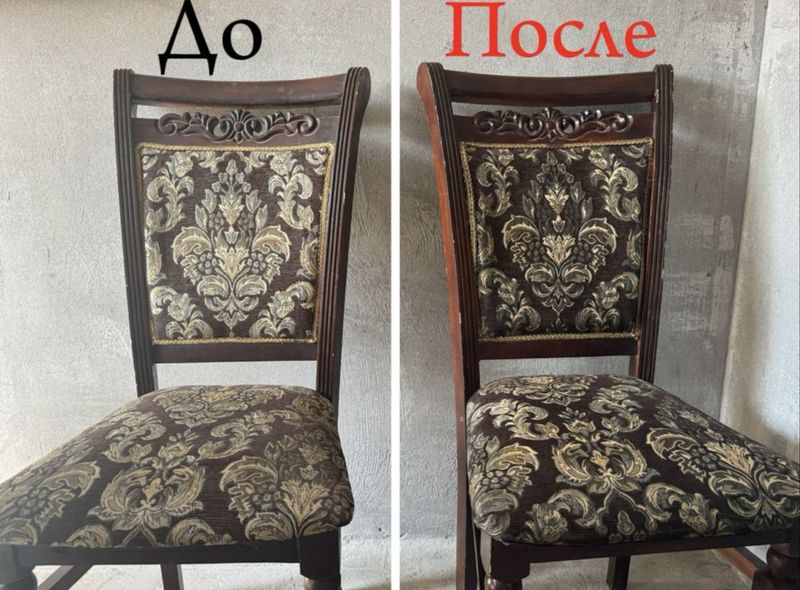 Yumshoq mebel, stullar tozalayman Yumshoq mebel, stullar tozalayman