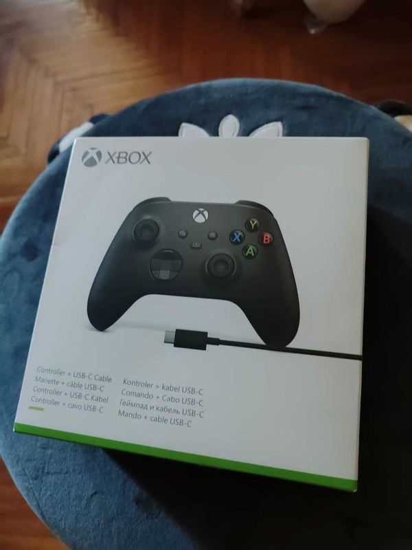 Геймпад Xbox Series X|S, новый, цвет черный