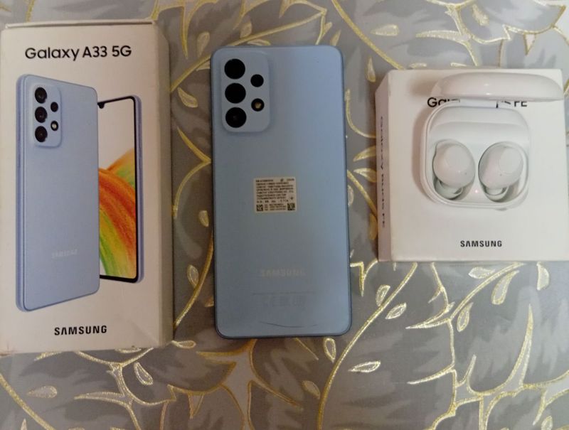 GalaxyA33 5g и наушники galaxy buds FE