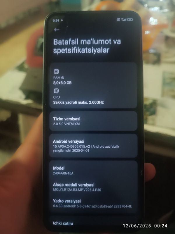 Xiyomi Redmi 13 uzi