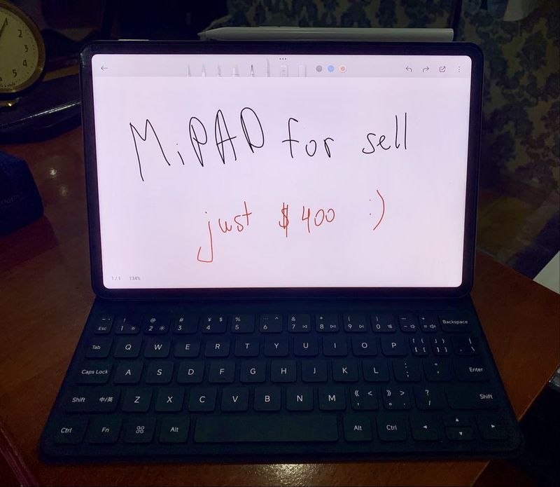 Xiaomi Mi Pad 6 - barcha aksesuarlari bilan (pencil+keyboard)