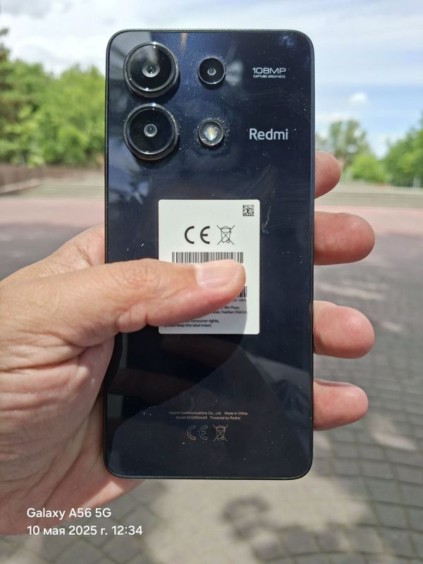 Redmi nout 13 6+2/ 128 gb karobka dakument Redmi nout 13 6+2/ 128 gb karobka dakument