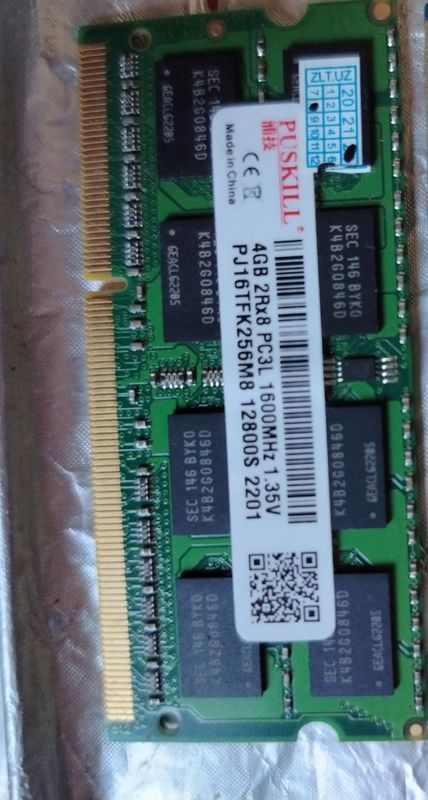 DDR3 4gb 1600MHz