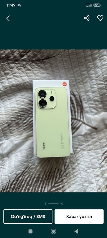 Redmi note 14 6/128 2 oy ishlatilgan Redmi note 14 6/128 2 oy ishlatilgan