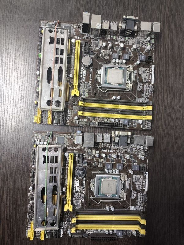 Asus B85+i7 4770 2шт