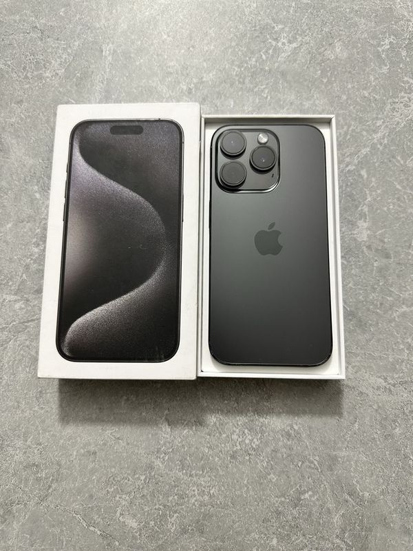 iPhone 15 Pro 128GB Black Titanium iPhone 15 Pro 128GB Black Titanium