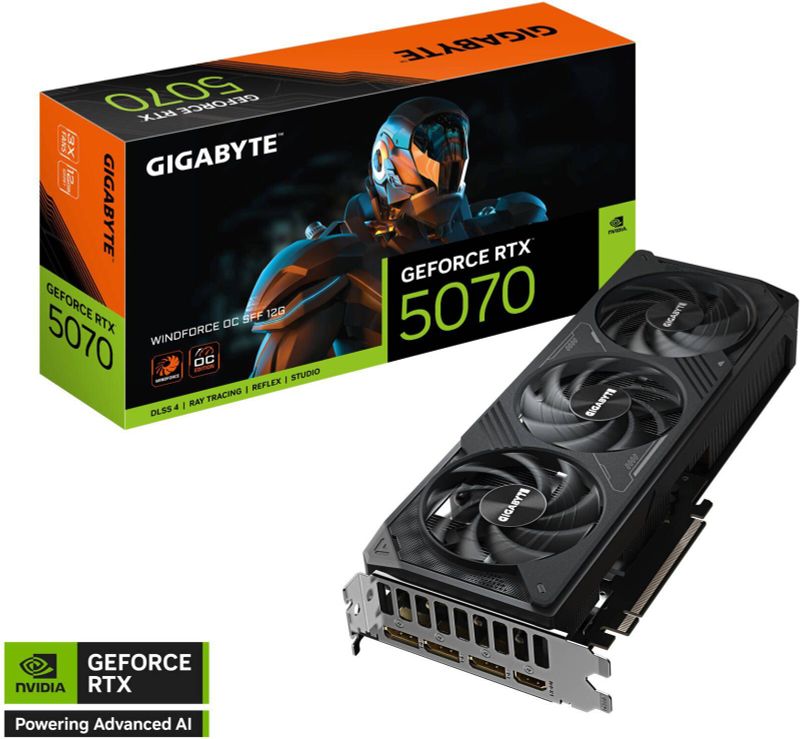 Продам Новый RTX5070 12Gb