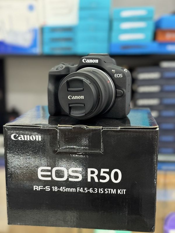 Canon EOS R50 18-45mm yengide