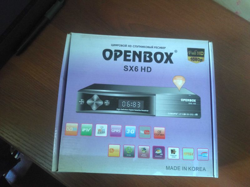 Продается тюнер OPENBOX sx6 HD