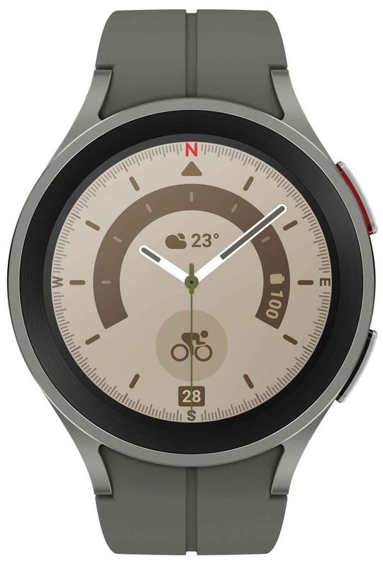 Умные часы Galaxy Watch 5 Pro 45мм R920 (серый титан) Умные часы Galaxy Watch 5 Pro 45мм R920 (серый титан)
