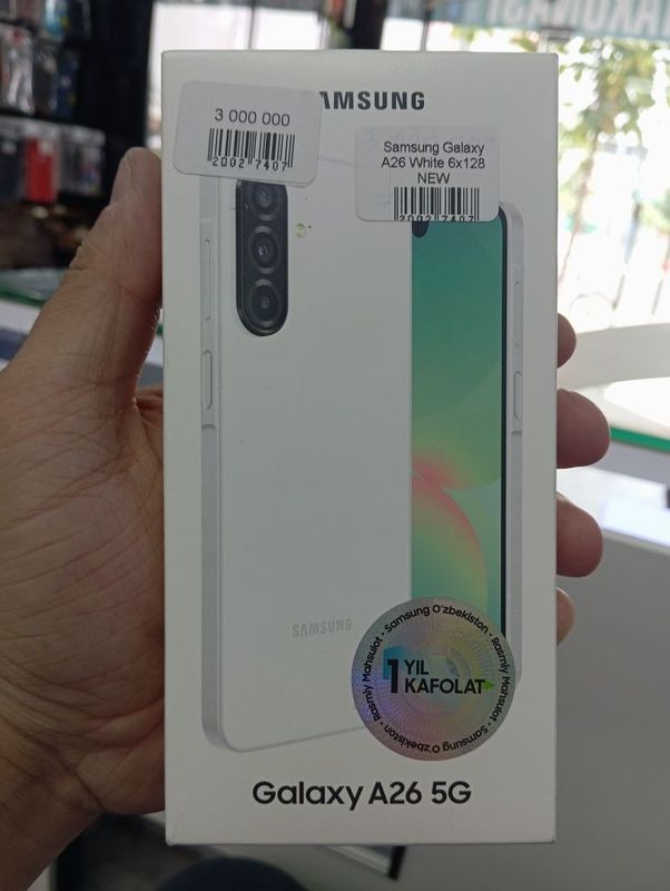 Samsung Galaxy A26 6x128 Sotiladi Samsung Galaxy A26 6x128 Sotiladi