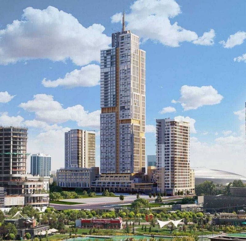 Nest One Tashkent City Продается 2 комнатная коробка Шайхантахур