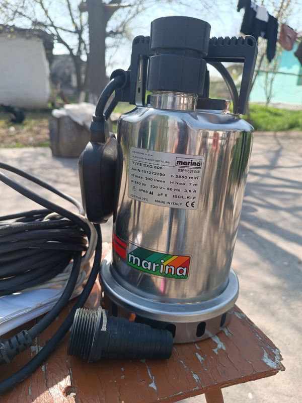 Насос водяной погружной Marina SXG 600