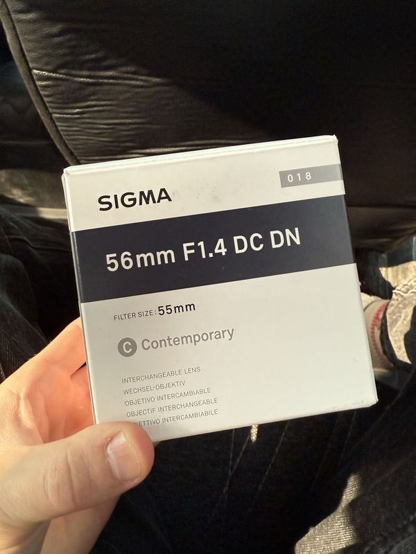 Sigma 56 mm F1.4