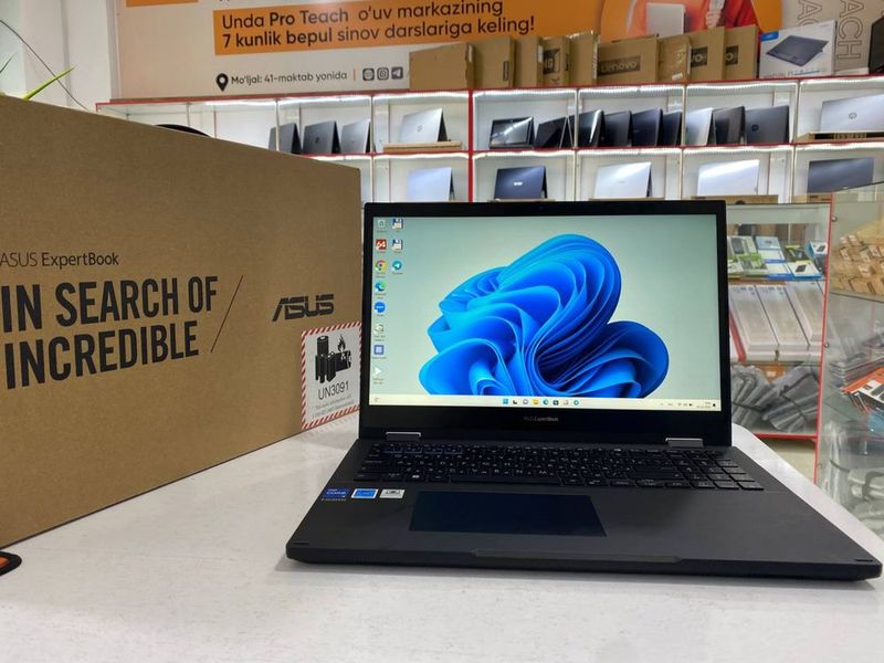 Asus expertbook x360 sensorlik core i5 songi pokoleniyasidan keldi