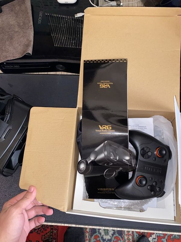 VRG PRO+ Yangi VR ochki + djostik bilan