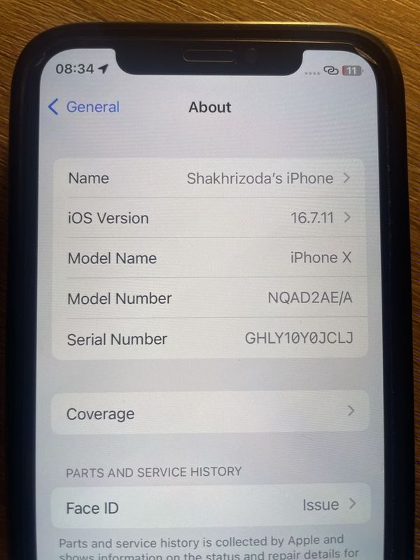 Iphone X 64
