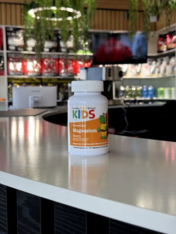 California Gold Nutrition Magnesium 90 vegetarian chewable . для дете