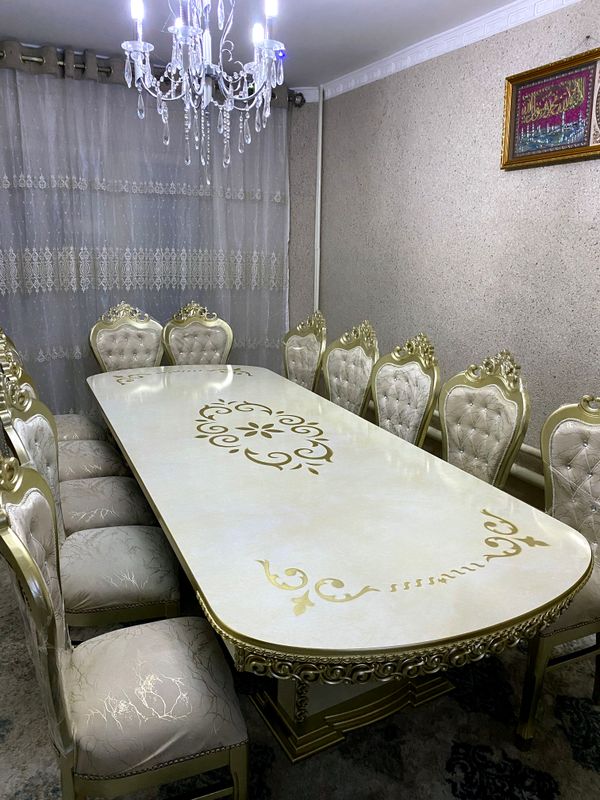 стол стул 12 талик состаяна зор нархи 6.500.000
