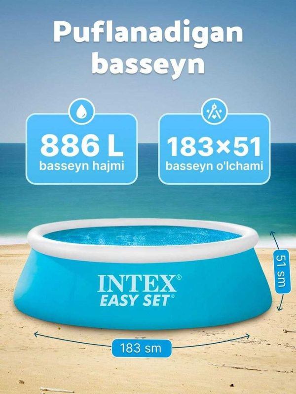 Intex basseynlar bor Intex basseynlar bor