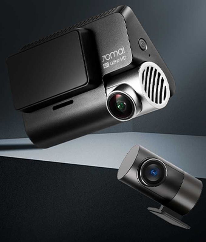 Видеорегистратор 70mai Dash Cam A810-2 4K + Rear Cam Set (EU, черный)