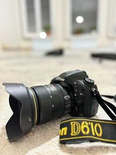 Продам бу фотоаппарат Nikon D610 объективом 24-120mm f/4