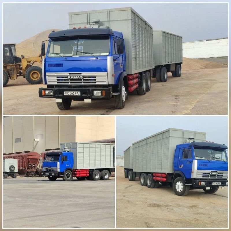 Kamaz 1987 pritsep 1982