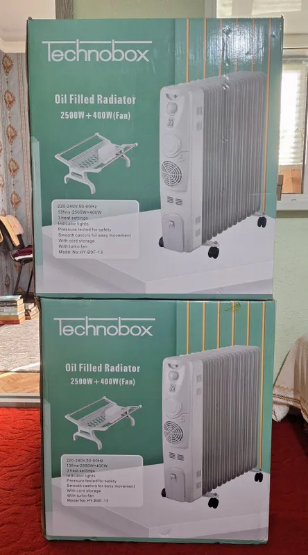 Масляной обогреватель.