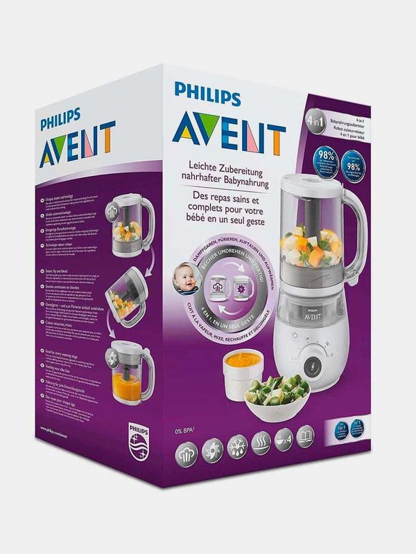 Пароварка-блендер Philips Avent Processor of Food for Baby 4in1