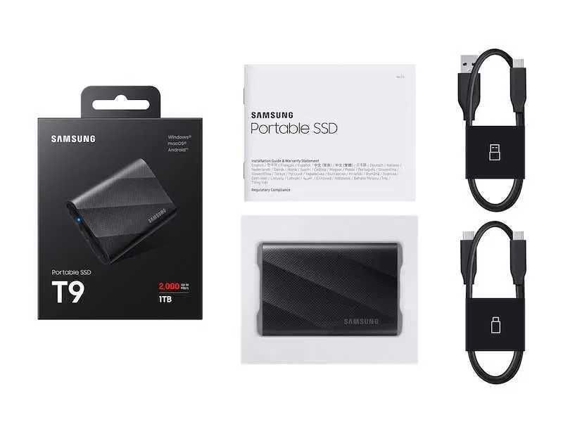 2000 ГБ Внешний SSD Samsung T9