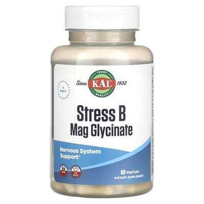 Stress B Magnesium Glycinate Kal N60