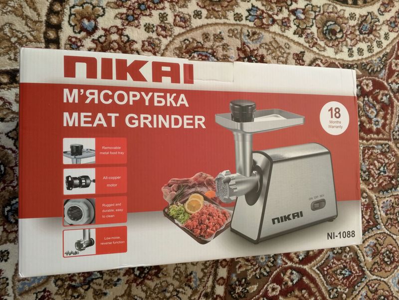 Электромясорубки ПIKAI.