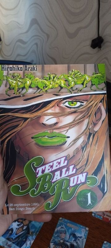 Манга ДжоДжо "Steel Ball Run" 1 глава