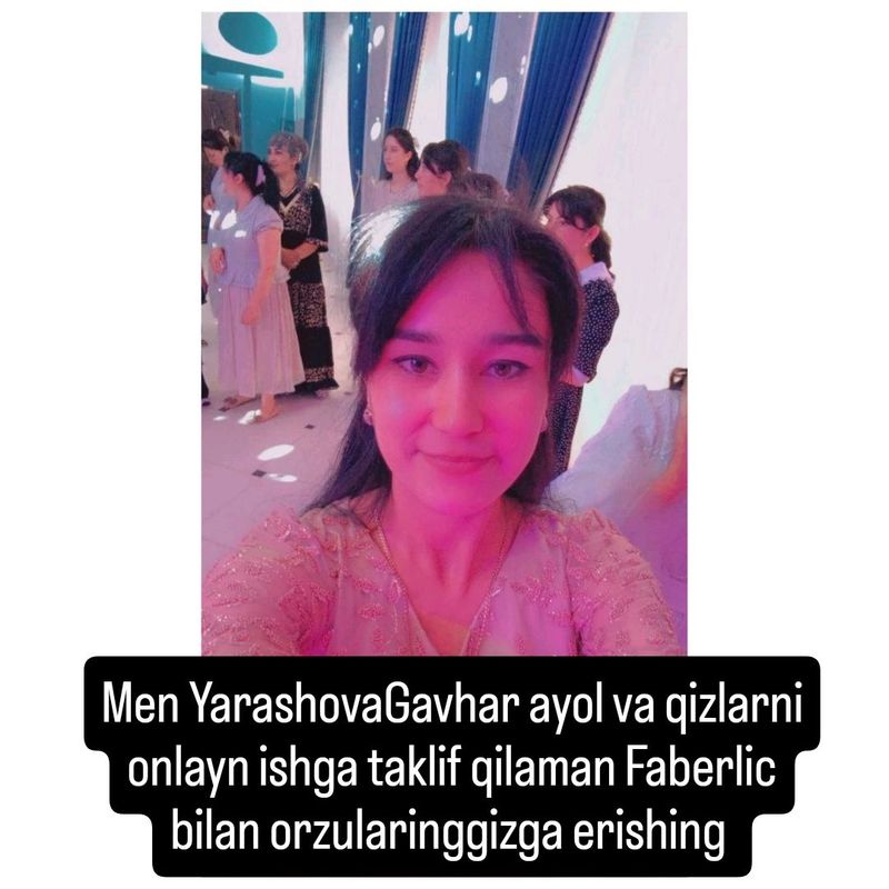 Masofaviy ish bor Faberlic kampanyasi