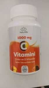 Naturlife Vitamin C 1000mg 120 таблеток