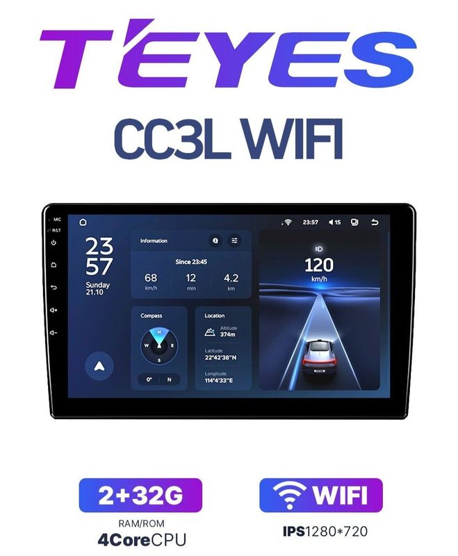 TE'YES CC3L WiFi ideal holatda sotiladi