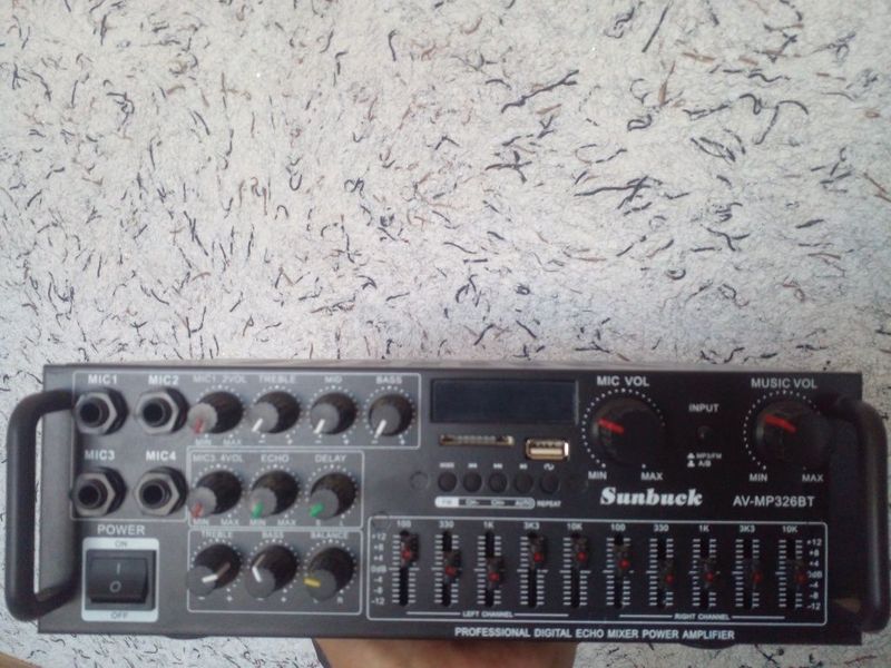 Услитр sunbuck mp326bt yangi