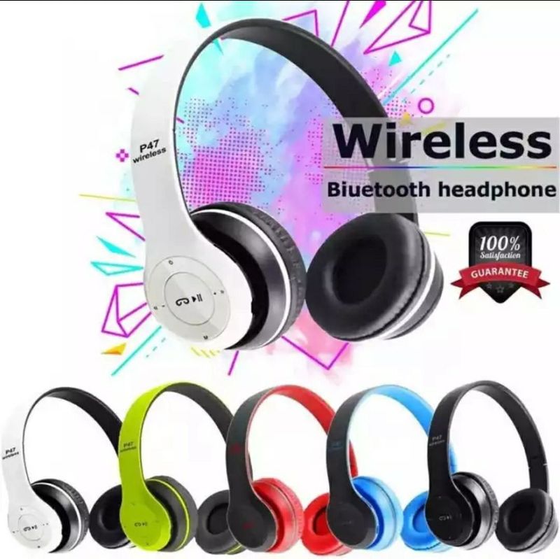 Беспроводные Bluetooth наушники quloqchin P47 5.0 Wireless. *Беспрово