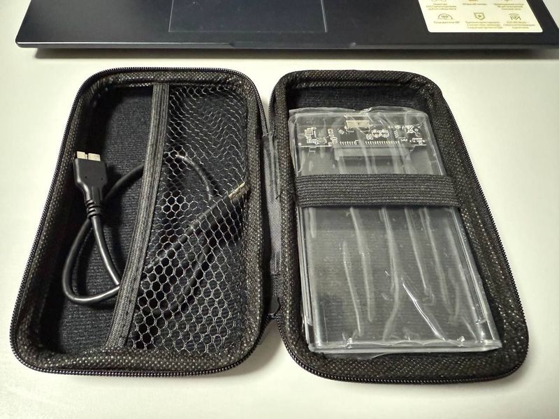 Адаптер 2,5 HDD SATA через USB