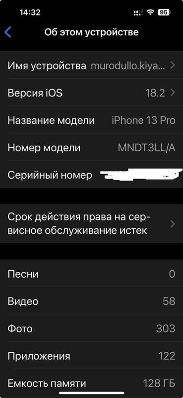 Iphone 13 pro LLA Green 128 Gb