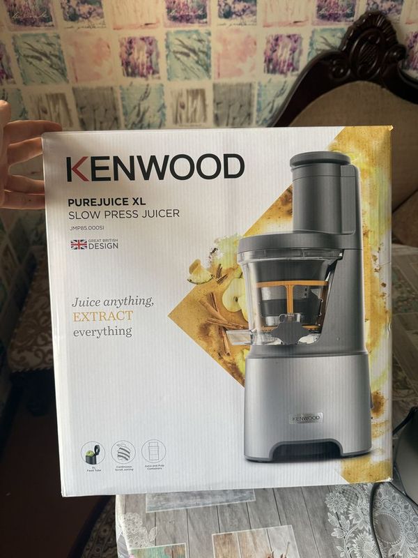 Соковыжималка шнековая Kenwood JMP85.000SI с доставкой+ 1 год гарантии Соковыжималка шнековая Kenwood JMP85.000SI с доставкой+ 1 год гарантии