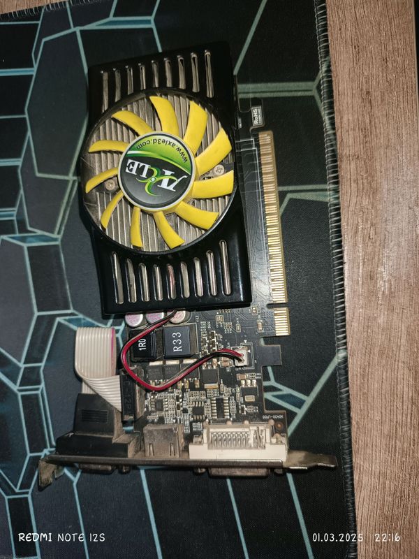 Видеокарта NVIDIA GT630 DDR3 На 2GB VRAM