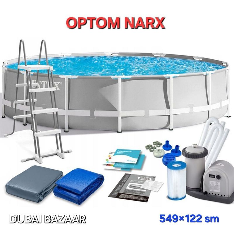 INTEX basseyn 549×122 sm OPTOM INTEX basseyn 549×122 sm OPTOM