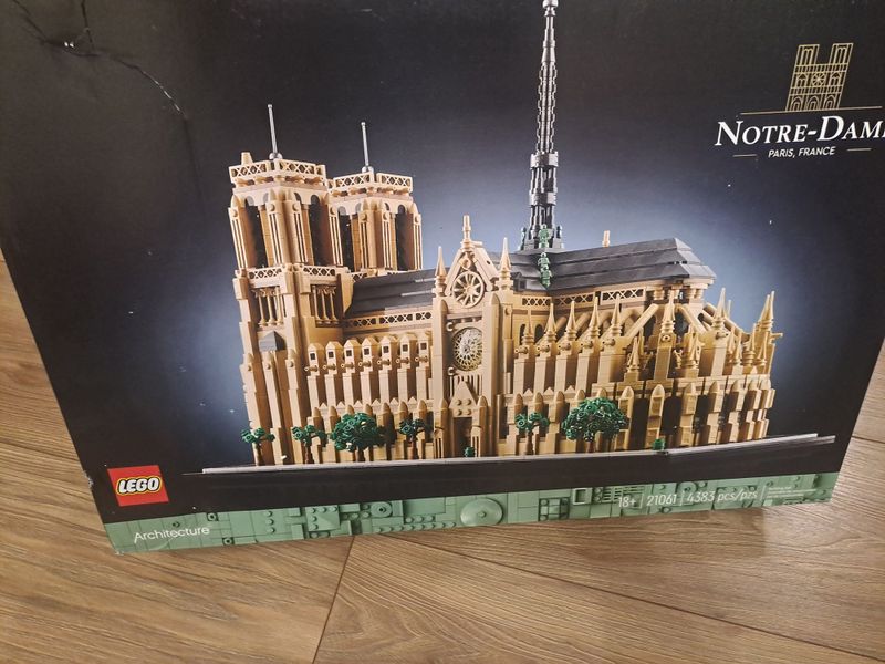 Lego лего Notre dame архитектура