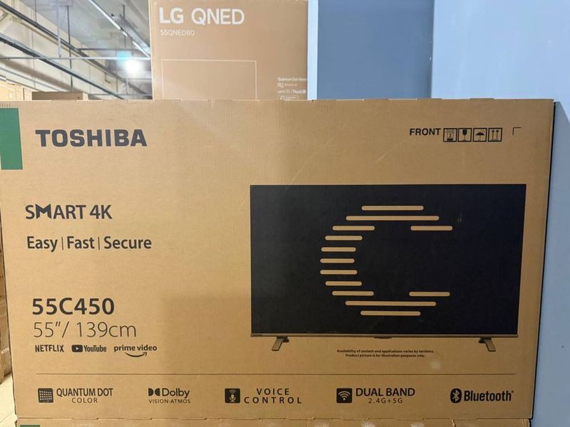 Телевизор TOSHIBA 55C450 UHD Smart 4K