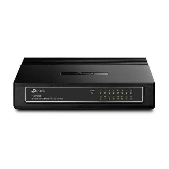 TP-Link TL-SF1016D — 16-портовый Fast Ethernet коммутатор TP-Link TL-SF1016D — 16-портовый Fast Ethernet коммутатор