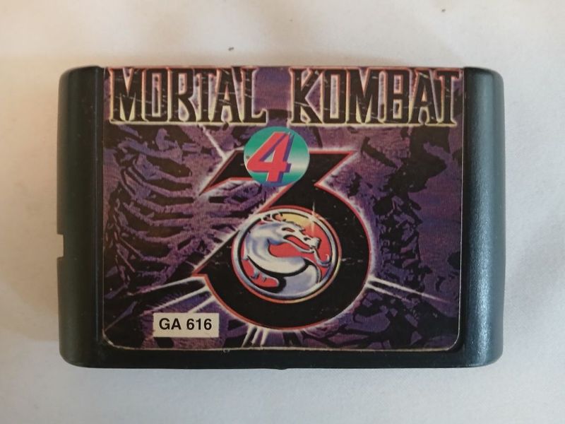 Картридж Sega "Mortal Kombat-4" Картридж Sega "Mortal Kombat-4"