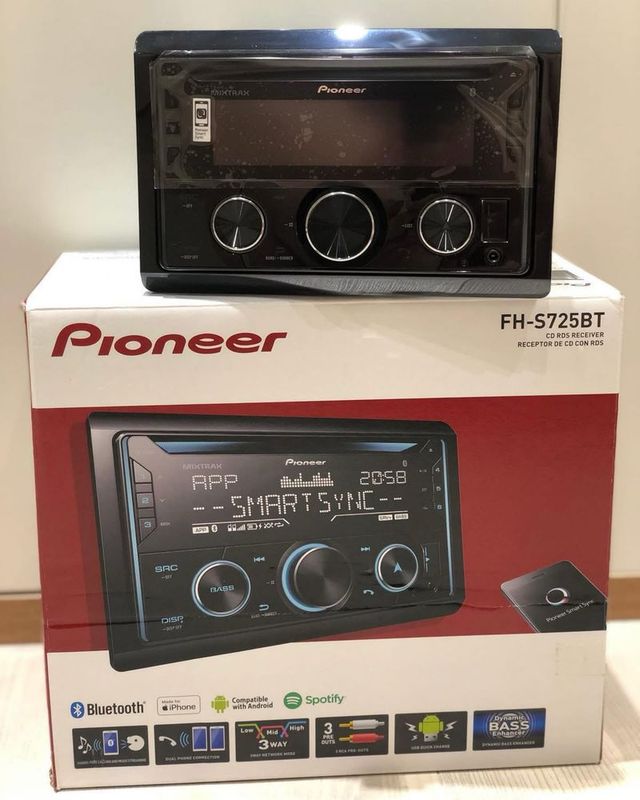 Pioneer 725 с рамкой для спарка Pioneer 725 с рамкой для спарка