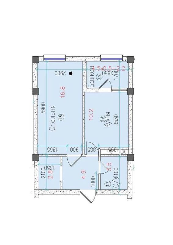 1 xonalik 43m2 / 12qavat PARKENT PLAZA or-r Maxtumquli ITpark KOROBKA